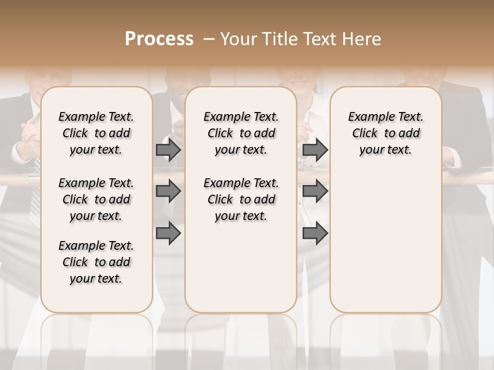 African Descent Team Financial Advisor PowerPoint Template