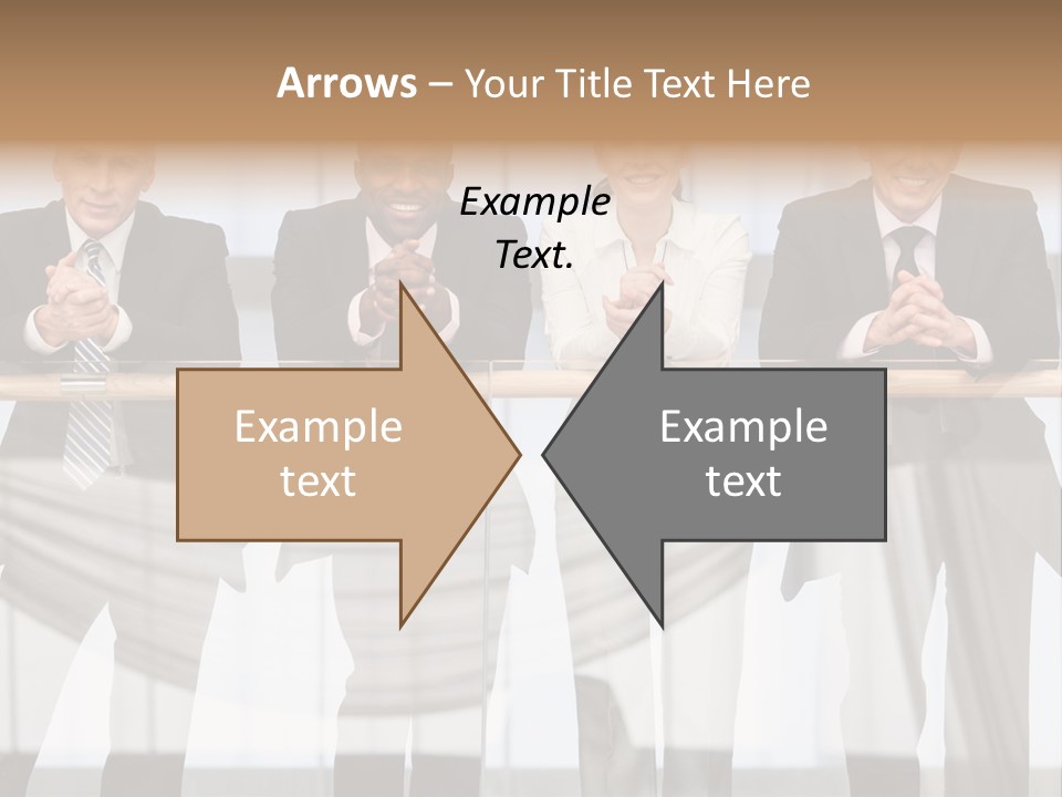 African Descent Team Financial Advisor PowerPoint Template