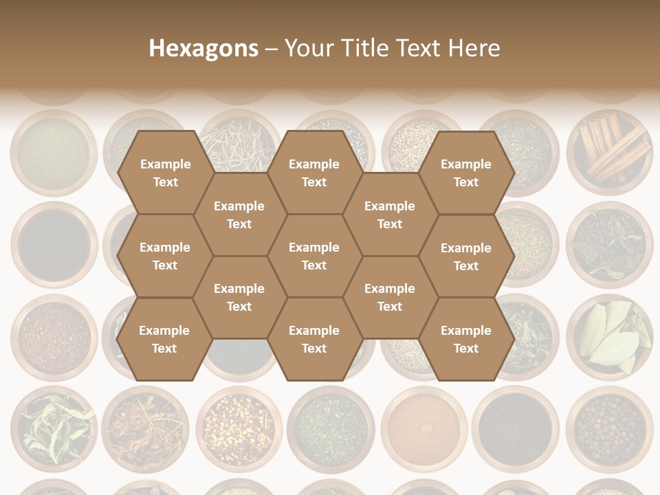 Cinnamon Variation Menu PowerPoint Template