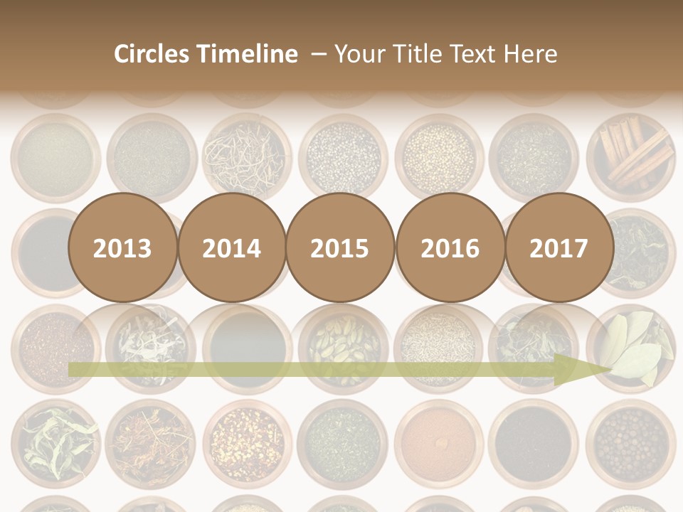 Cinnamon Variation Menu PowerPoint Template