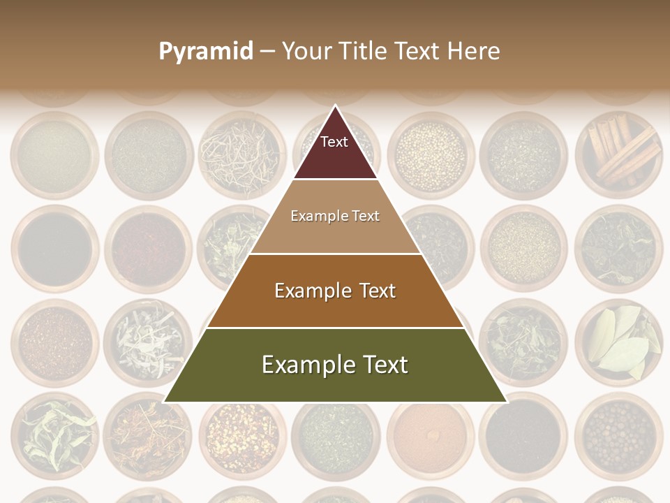 Cinnamon Variation Menu PowerPoint Template