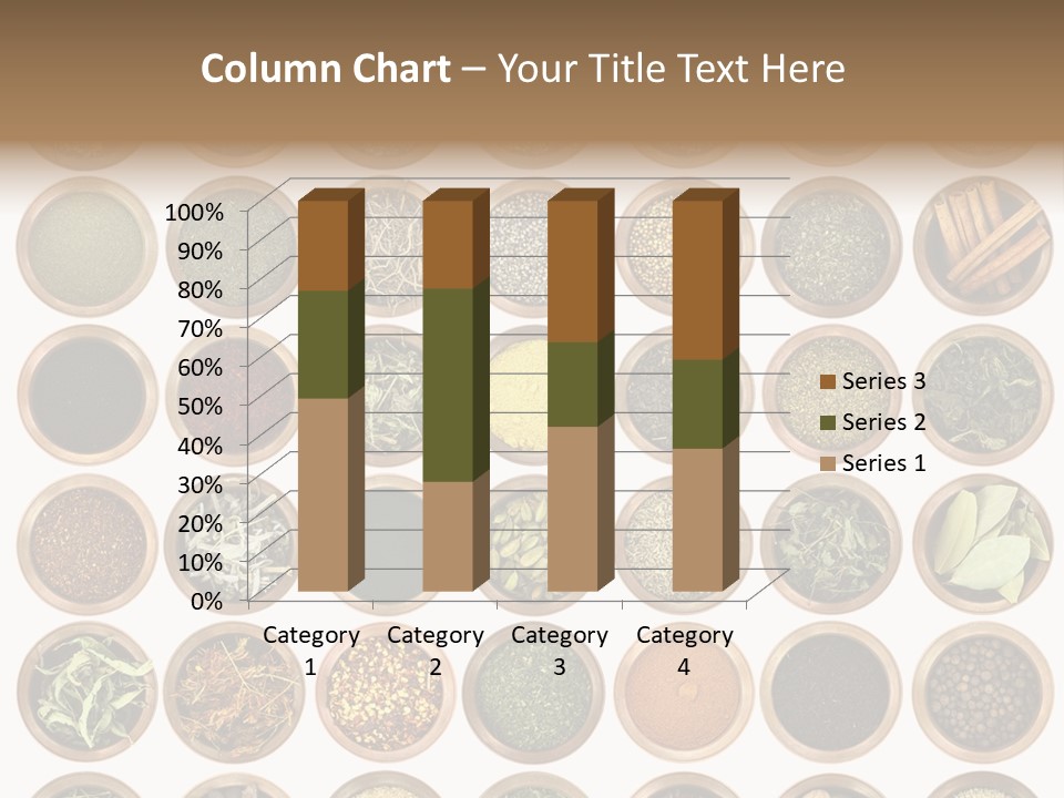 Cinnamon Variation Menu PowerPoint Template