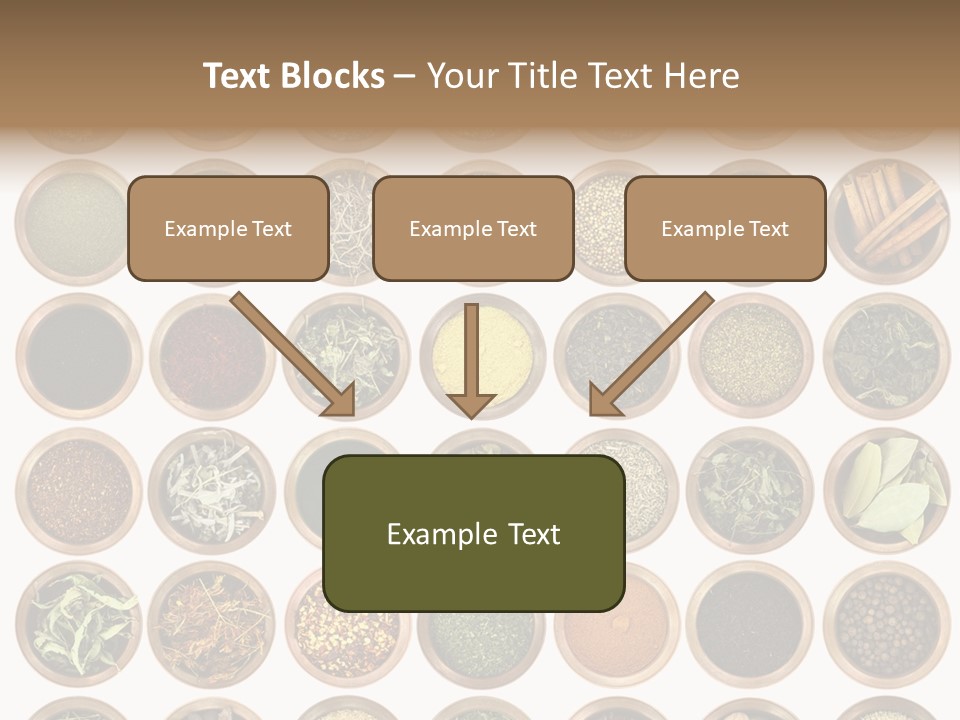 Cinnamon Variation Menu PowerPoint Template