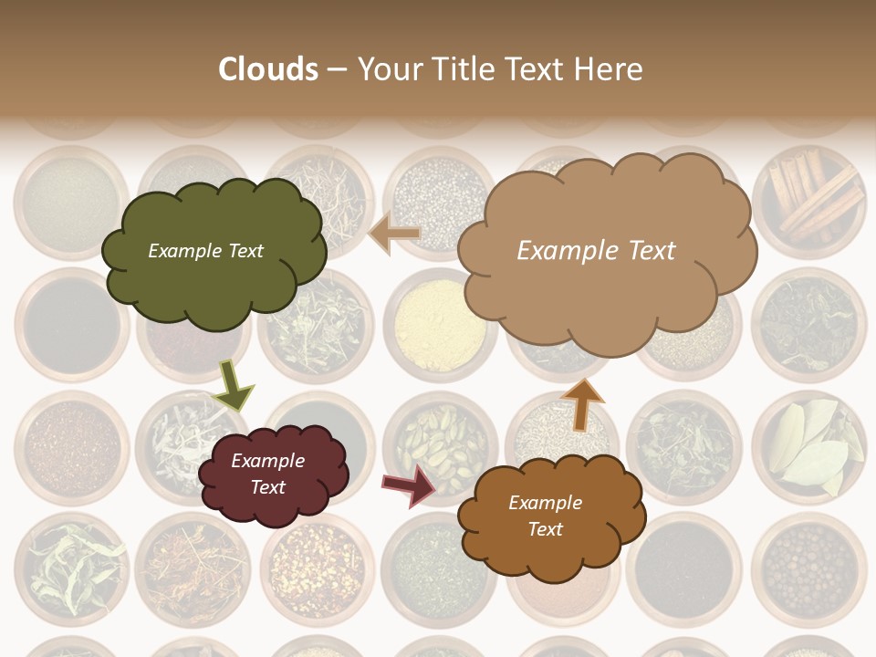 Cinnamon Variation Menu PowerPoint Template