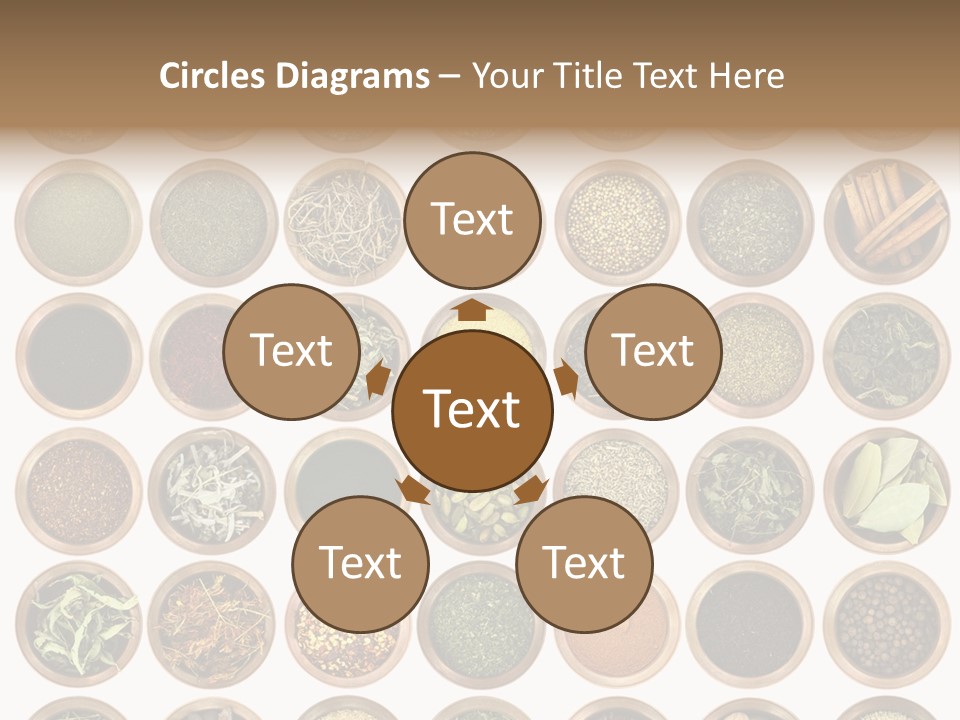 Cinnamon Variation Menu PowerPoint Template