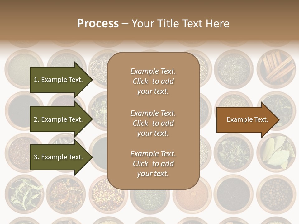 Cinnamon Variation Menu PowerPoint Template