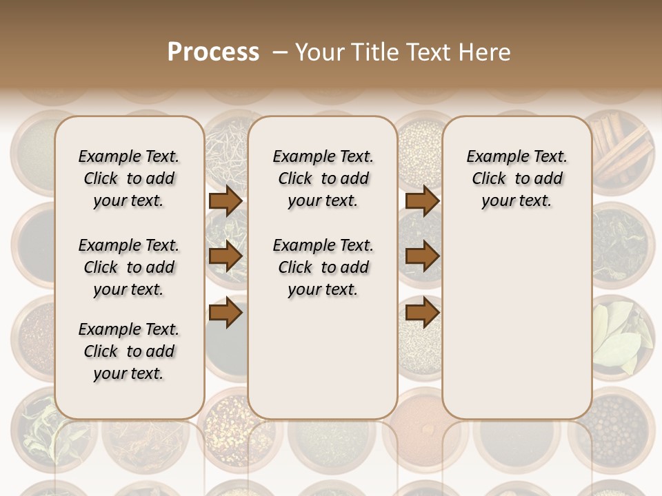 Cinnamon Variation Menu PowerPoint Template