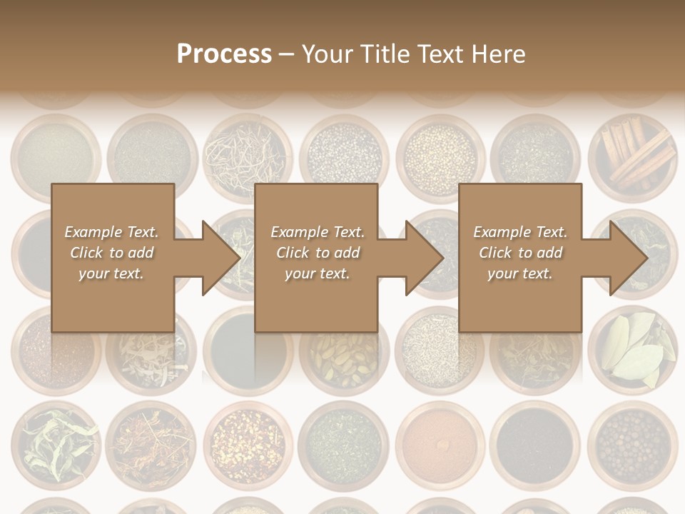 Cinnamon Variation Menu PowerPoint Template