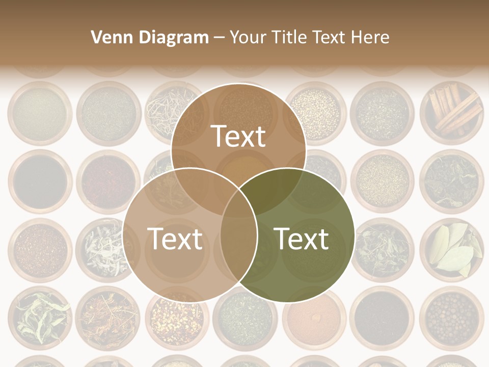 Cinnamon Variation Menu PowerPoint Template