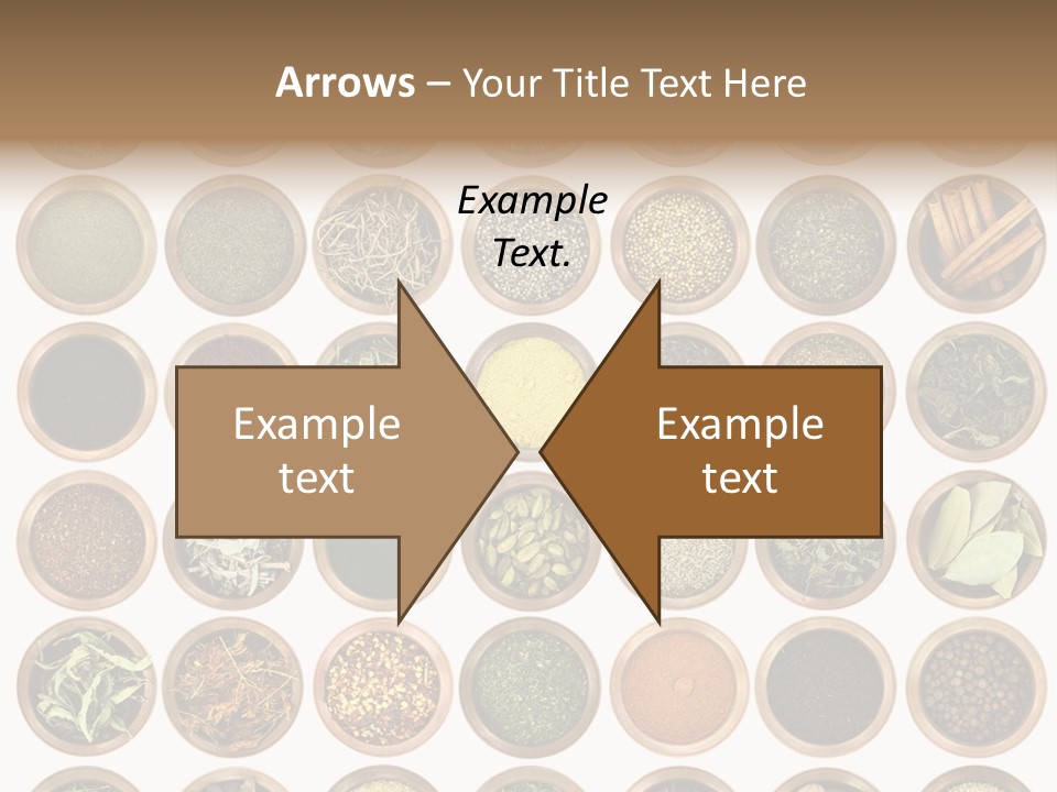 Cinnamon Variation Menu PowerPoint Template