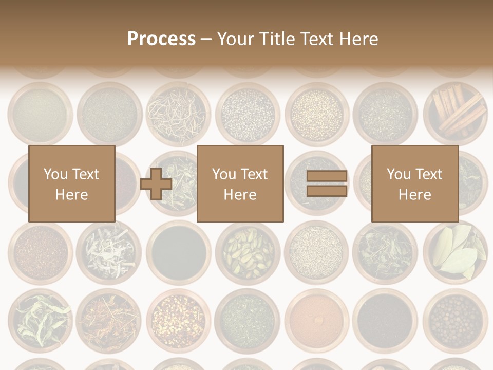 Cinnamon Variation Menu PowerPoint Template
