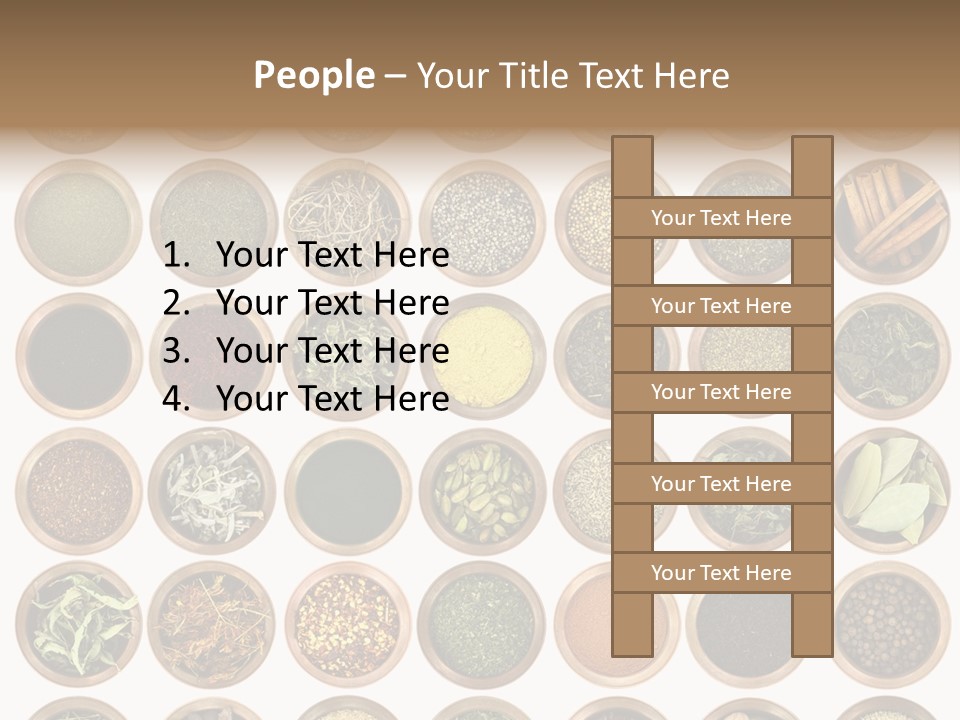 Cinnamon Variation Menu PowerPoint Template