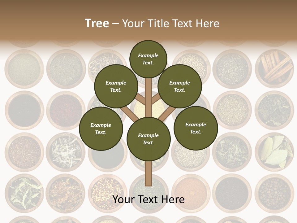 Cinnamon Variation Menu PowerPoint Template