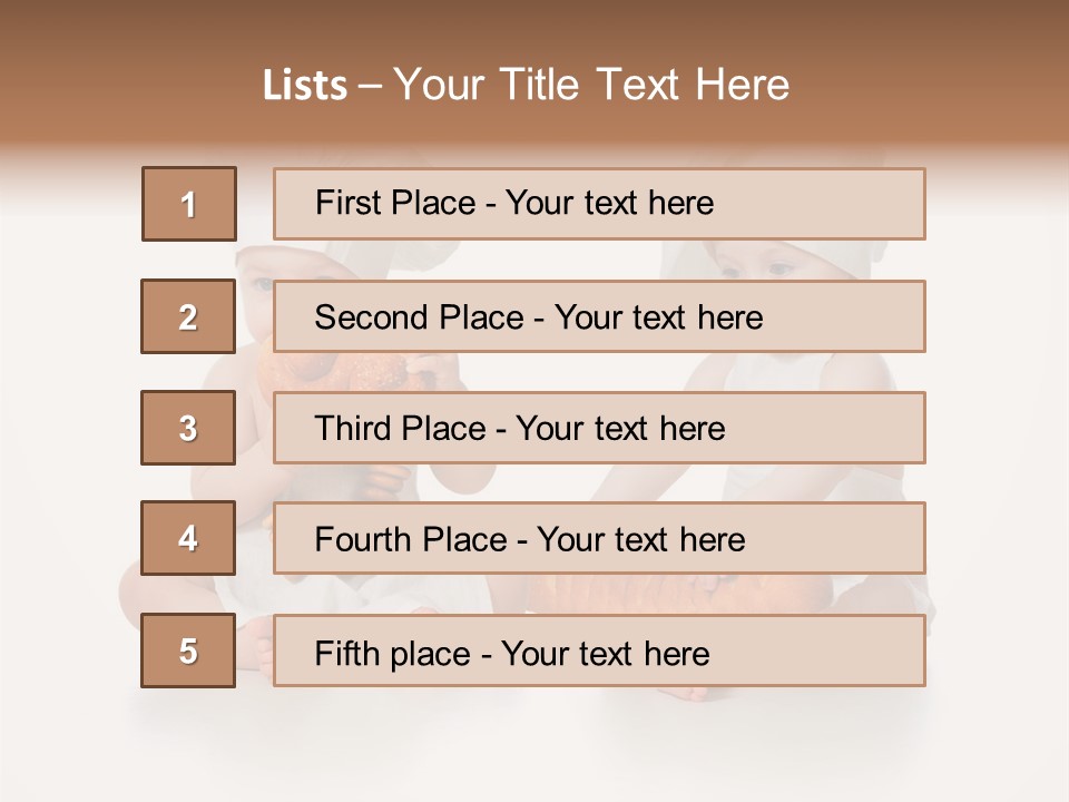 Eating Little Two PowerPoint Template