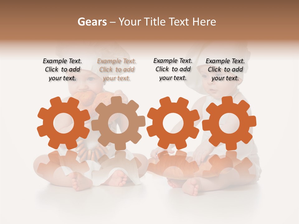 Eating Little Two PowerPoint Template