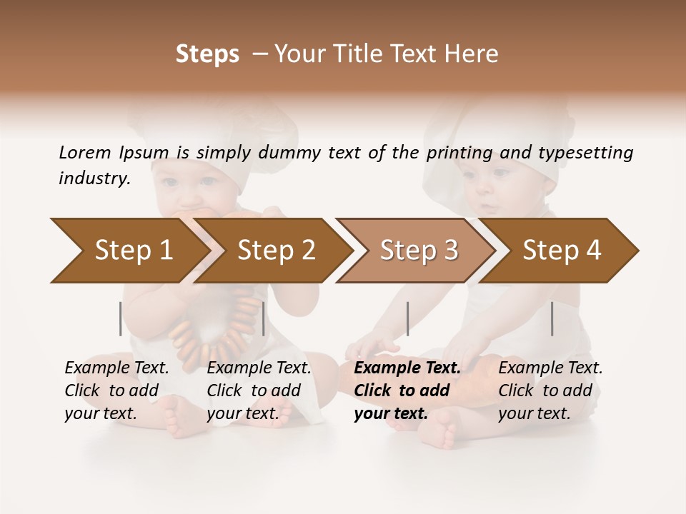 Eating Little Two PowerPoint Template