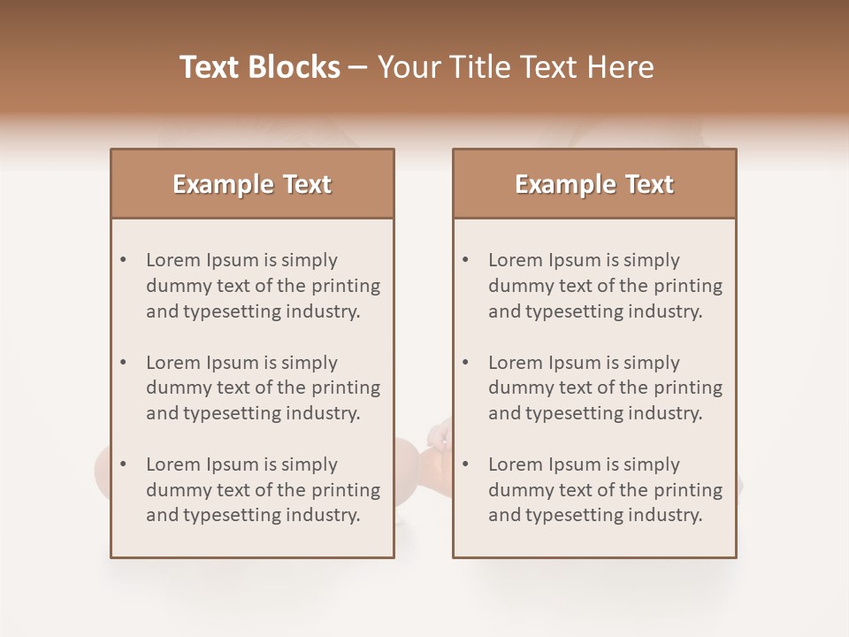 Eating Little Two PowerPoint Template