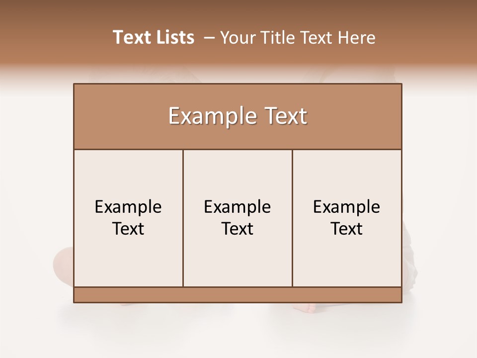 Eating Little Two PowerPoint Template