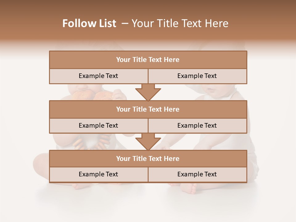 Eating Little Two PowerPoint Template