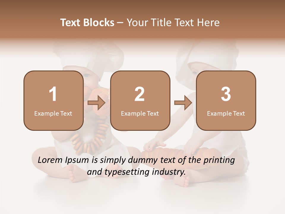 Eating Little Two PowerPoint Template
