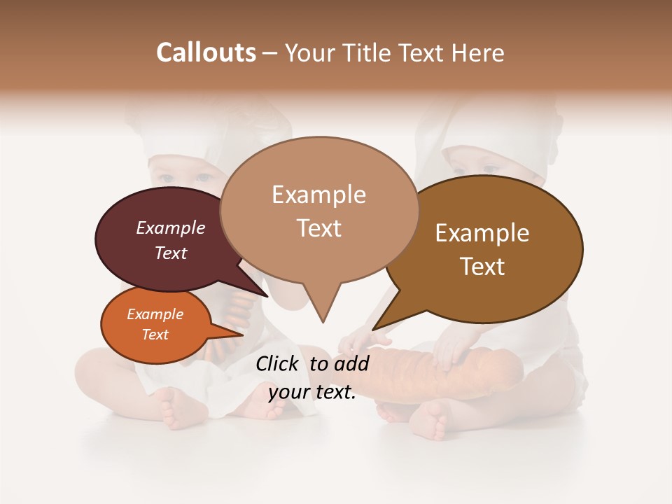 Eating Little Two PowerPoint Template