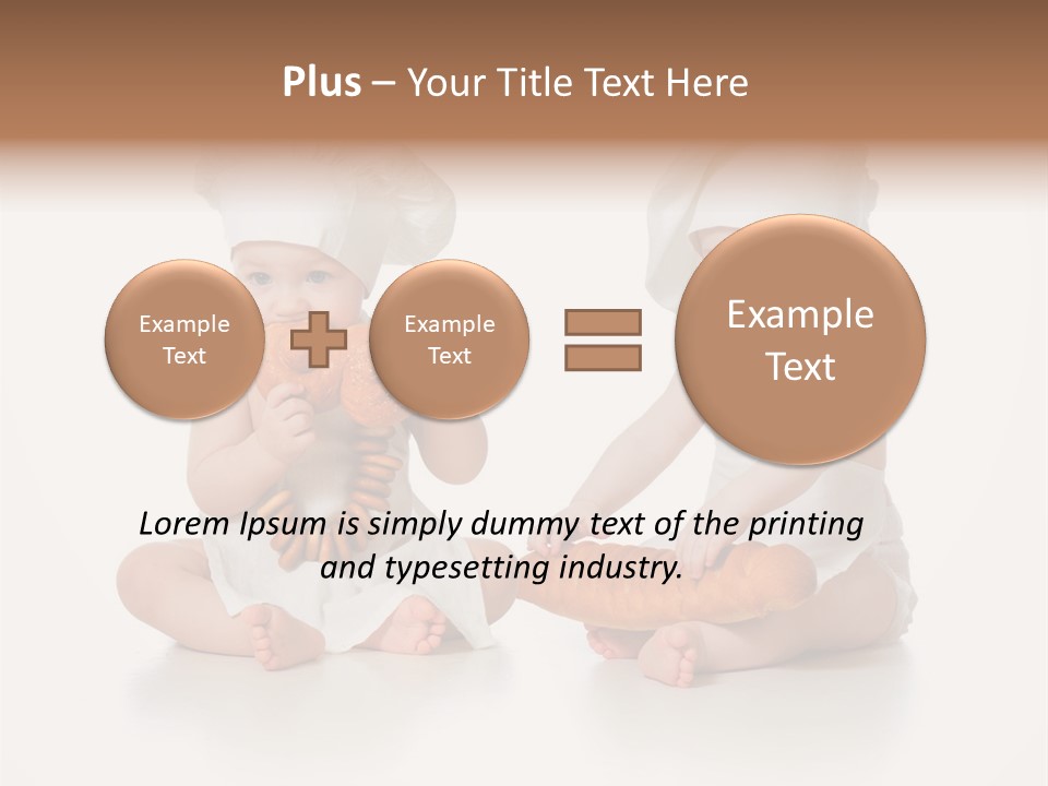 Eating Little Two PowerPoint Template