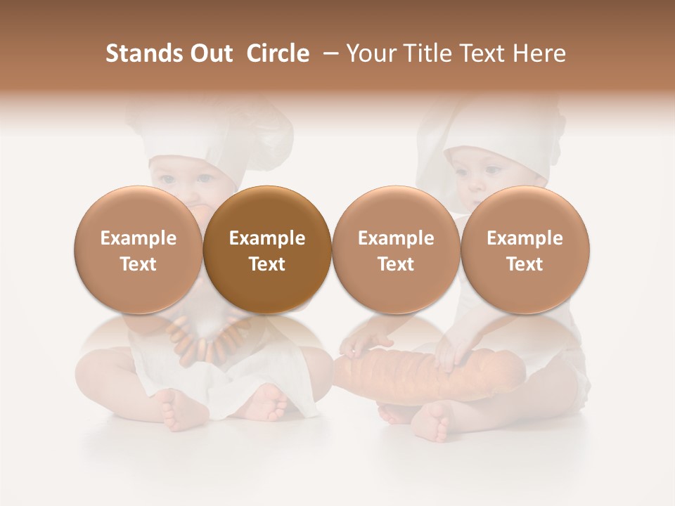 Eating Little Two PowerPoint Template