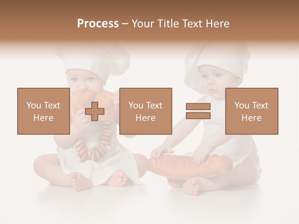 Eating Little Two PowerPoint Template