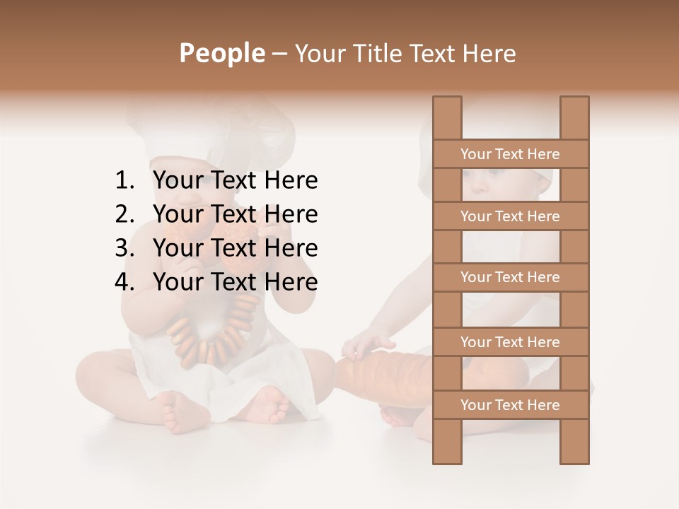 Eating Little Two PowerPoint Template