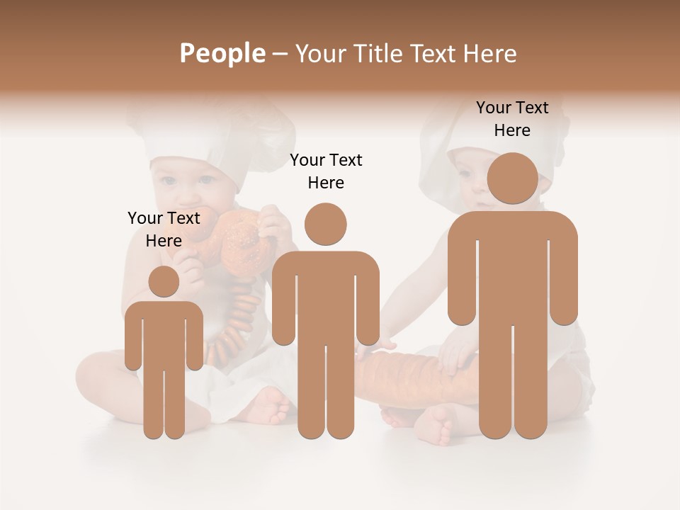 Eating Little Two PowerPoint Template