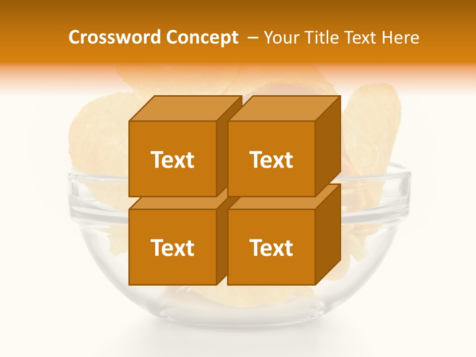 Prepackaged Golden Cracked PowerPoint Template