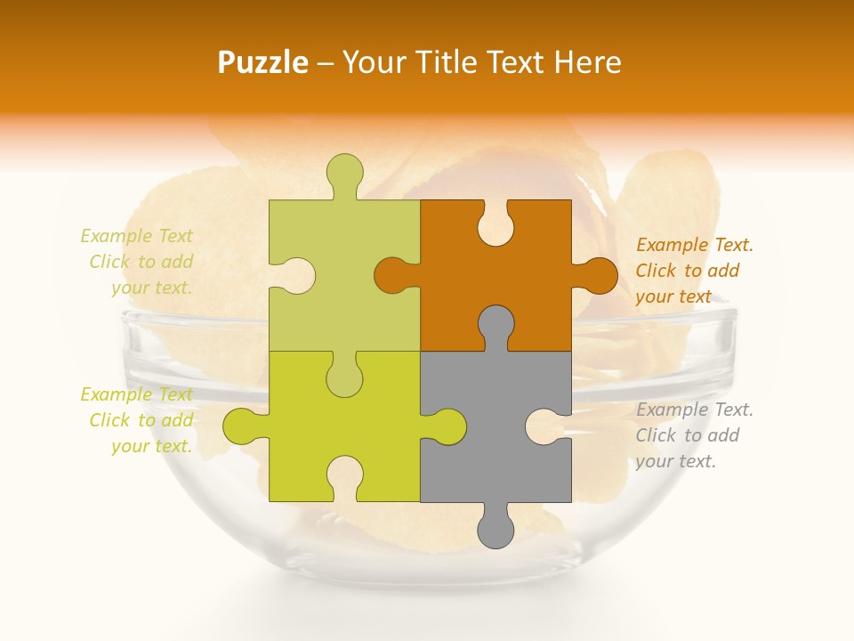 Prepackaged Golden Cracked PowerPoint Template