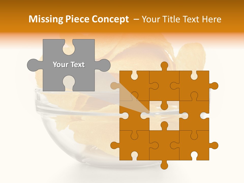 Prepackaged Golden Cracked PowerPoint Template