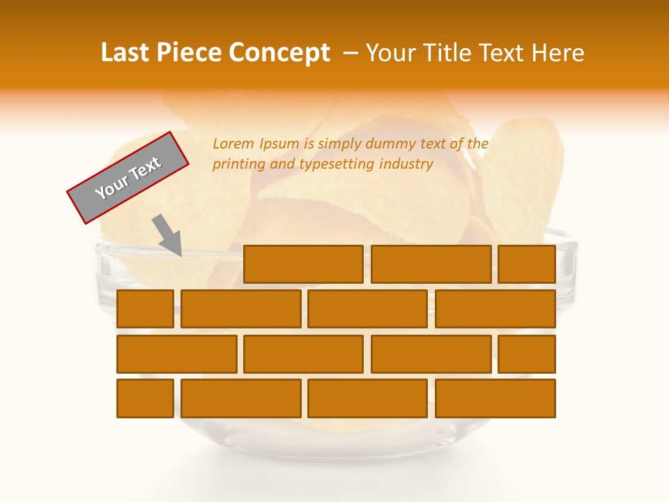 Prepackaged Golden Cracked PowerPoint Template