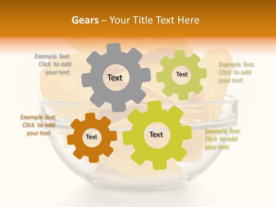 Prepackaged Golden Cracked PowerPoint Template