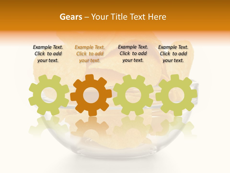 Prepackaged Golden Cracked PowerPoint Template