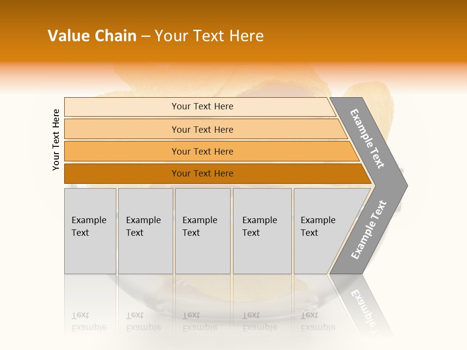 Prepackaged Golden Cracked PowerPoint Template