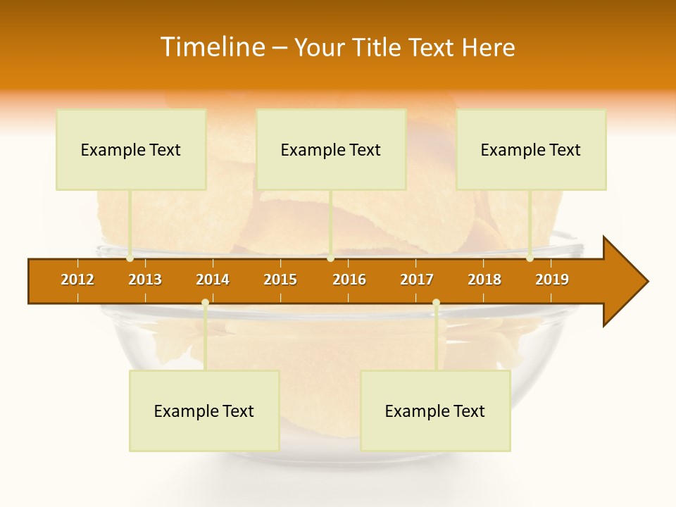 Prepackaged Golden Cracked PowerPoint Template