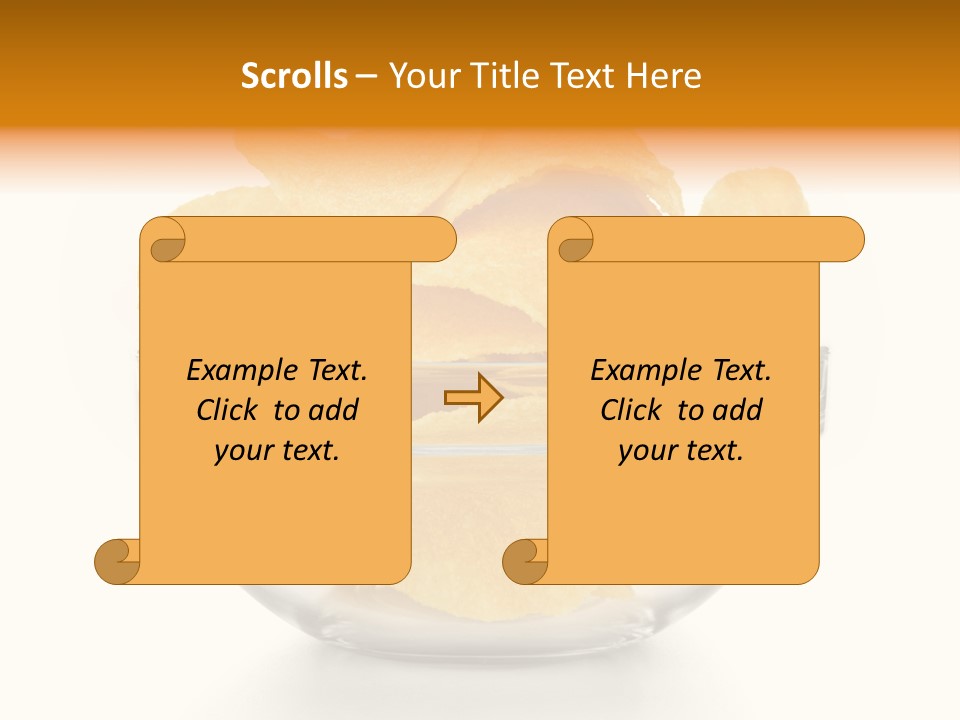Prepackaged Golden Cracked PowerPoint Template
