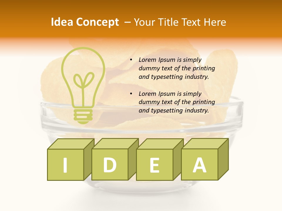 Prepackaged Golden Cracked PowerPoint Template