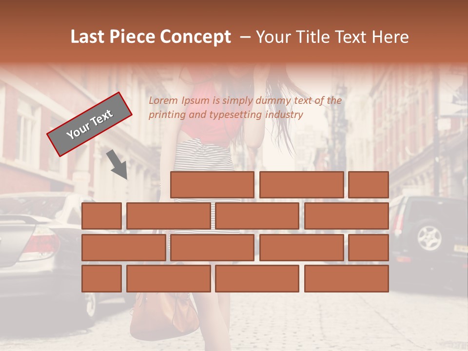 Belt Woman Female PowerPoint Template