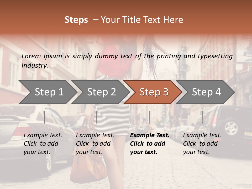 Belt Woman Female PowerPoint Template