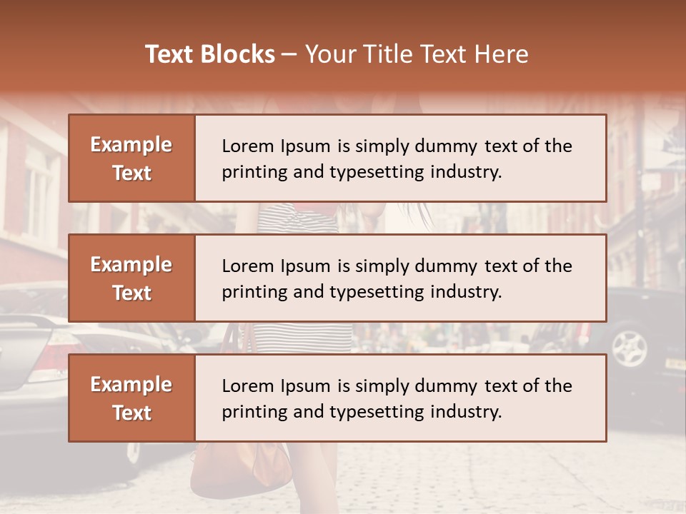 Belt Woman Female PowerPoint Template