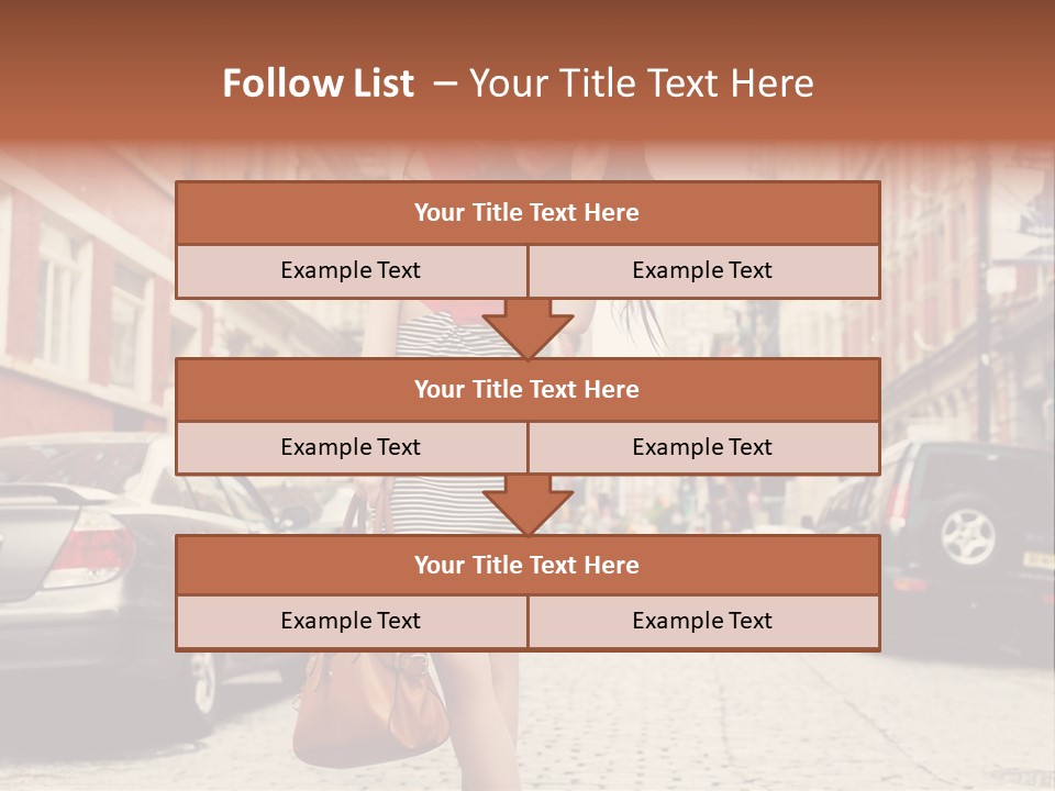 Belt Woman Female PowerPoint Template