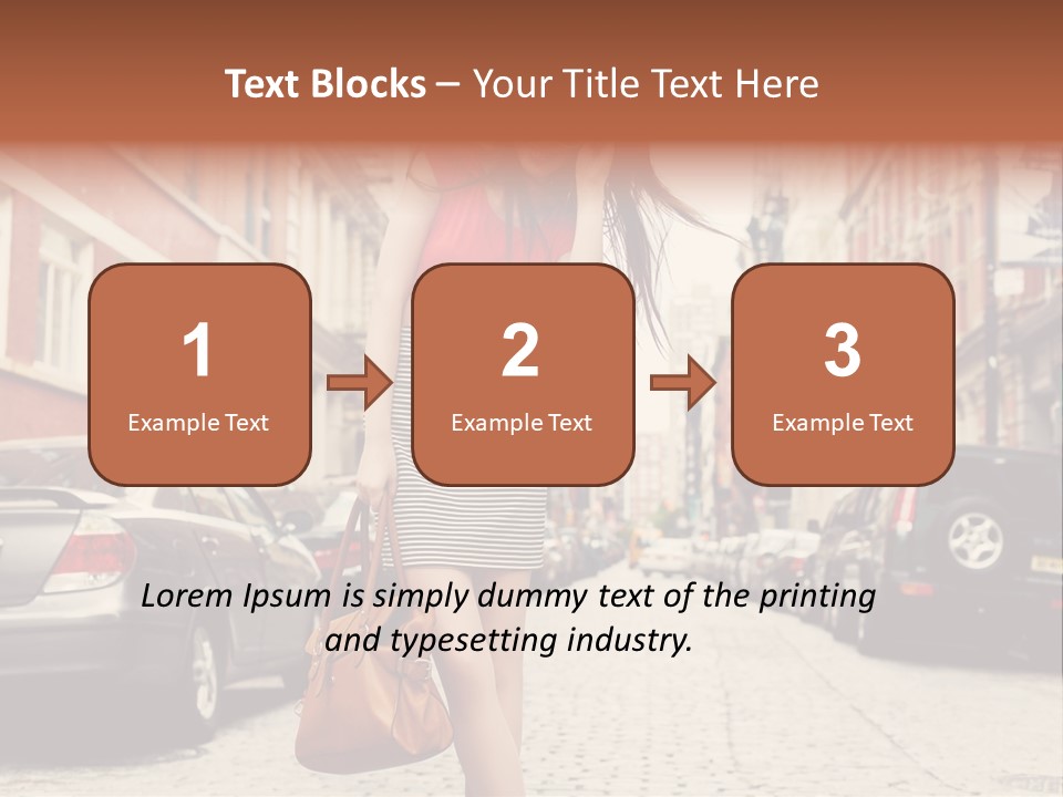 Belt Woman Female PowerPoint Template