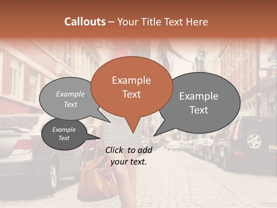 Belt Woman Female PowerPoint Template