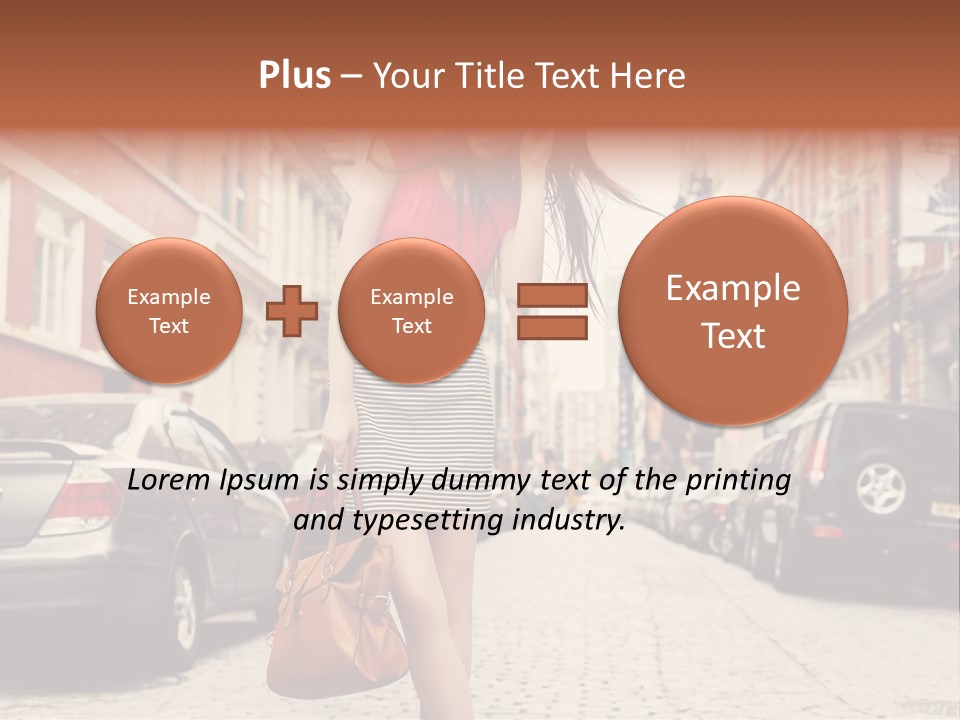Belt Woman Female PowerPoint Template