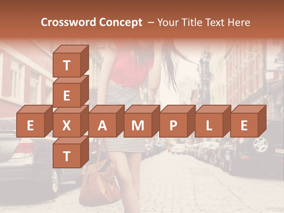 Belt Woman Female PowerPoint Template