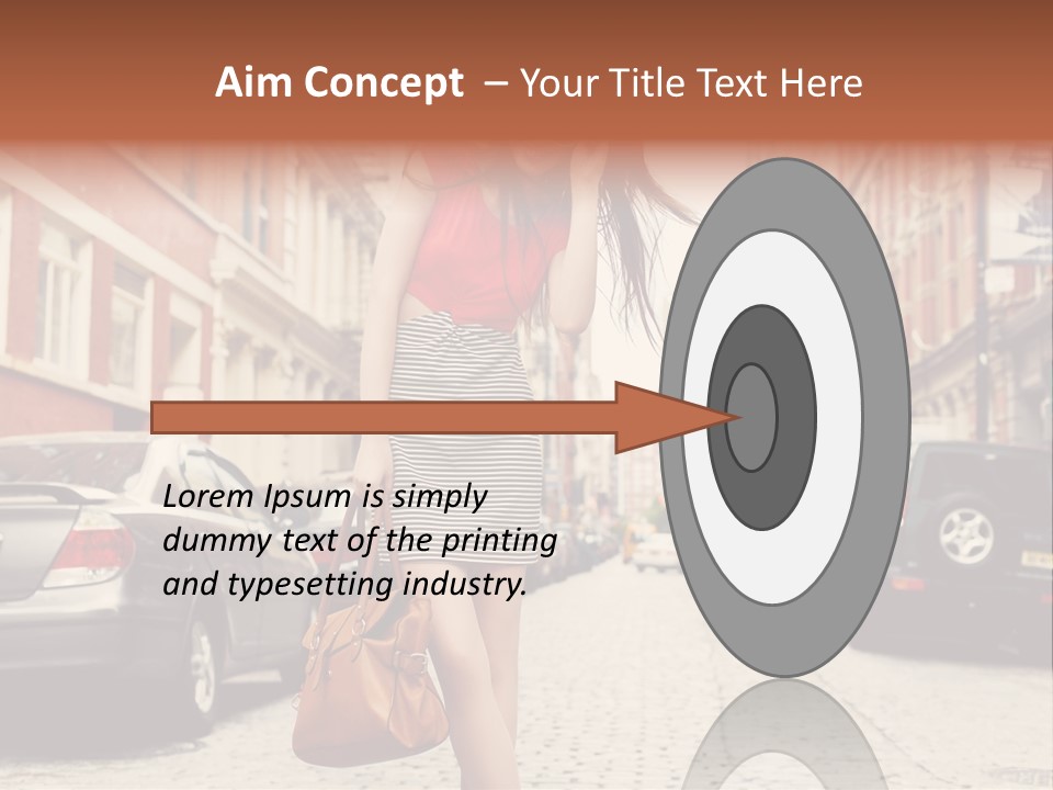 Belt Woman Female PowerPoint Template