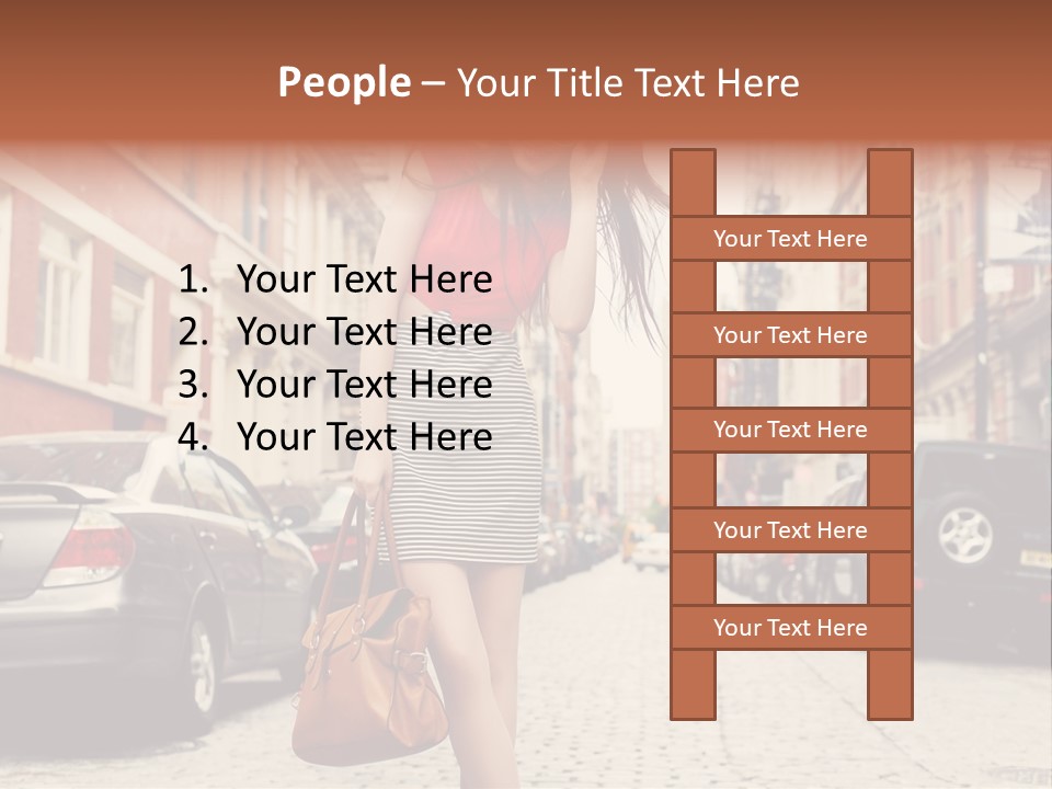 Belt Woman Female PowerPoint Template